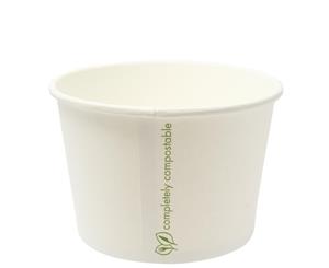 Pack of 500 Vegware Compostable Soup Container 455ml