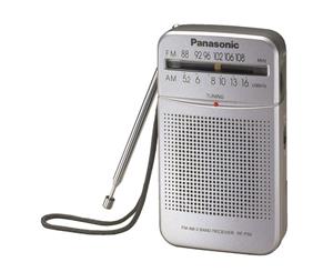 Panasonic RFP50DEG-S Portable AM/FM Radio Silver