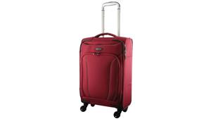 Pierre Cardin 48cm Softshell Cabin Suitcase - Red