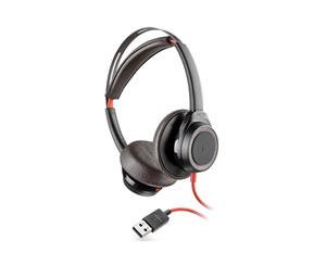 Plantronics Blackwire 7225 Wired Head-band Stereo Binaural Headset USB-A Black