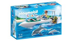 Playmobil Diving Trip with Speedboat