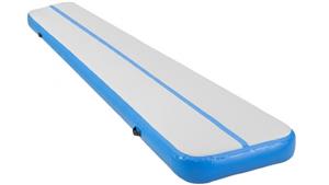 PowerTrain 6m Inflatable Airtrack Tumbling Mat - Blue