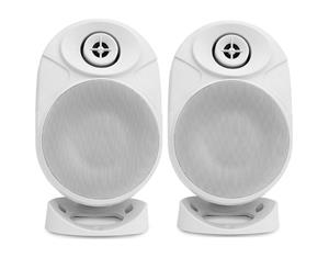 Pure Acoustics 120W RMS 6.5" Wall Outdoor Wireless Bluetooth Active Speaker Pair