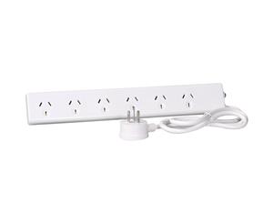 R105/6 6 Way Power Board HPM Includes Flat Fitting Plug 1 Metre Power Cord 6 WAY POWER BOARD HPM