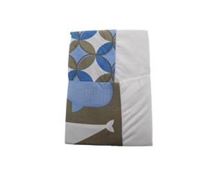 Room 365 Whales 2 Pack Printed Changing Pad Cover