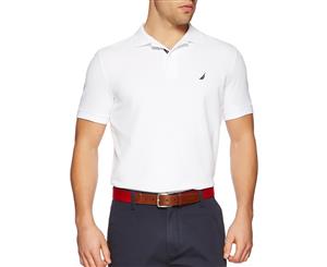 SS SOLID POLO BRIGHT WHITE