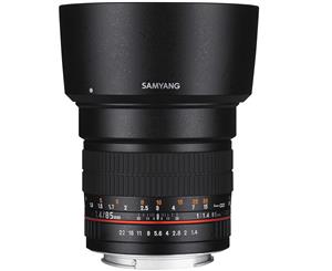 Samyang 85mm f/1.4 AE Lens For Nikon Mount