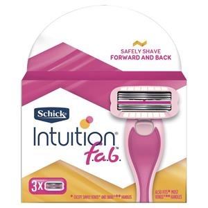 Schick Intuition F.A.B. Refill 3 Pack