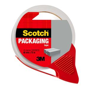 Scotch 48mm x 75m General Purpose Packaging Tape With Dispenser