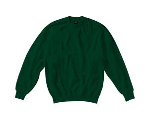 Sg Kids/Childrens Crew Neck Sweatshirt Top (Bottle Green) - BC1068