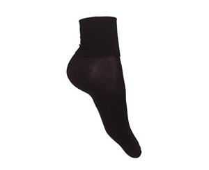 Silky Mens/Ladies Dance Socks In Classic Colours (1 Pair) (Black) - LW158