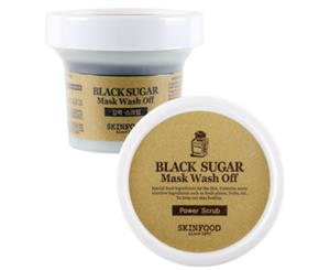 Skinfood Black Sugar Wash Off Mask (Upgraded Power Scrub) 100g Exfoliating Scrub Pack Skin Food