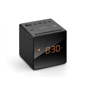 Sony - ICFC1B - Single Alarm AM/FM Clock Radio - Black