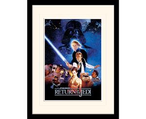 Star Wars Return Of The Jedi - One Sheet Mounted & Framed 30 x 40cm Print