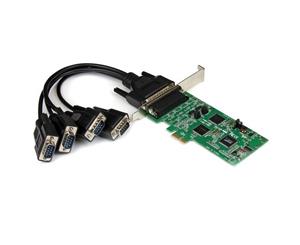 StarTech 4Port Dual Profile PCI Express RS232 RS422 RS485 Serial Card