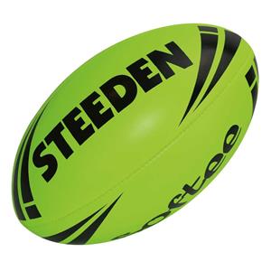 Steeden NRL Softee Rugby League Ball Green 11in