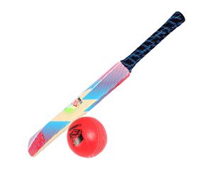 Summit Soft Touch Cricket Sport Kids/Children Set w/ 63cm Bat & Red Ball Toy 3+