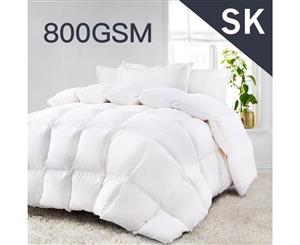 Super King Size 800GSM Quality Ultra-Warm Winter Weight Quilt