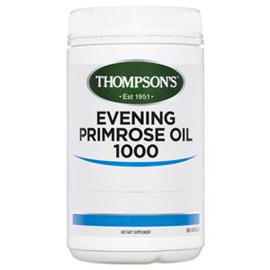 Thompson's Evening Primrose Oil 1000 mg 300 Capsules