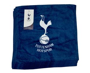 Tottenham Hotspur Fc Official Face Cloth Set (Pack Of 12) (Blue/White) - SG10821
