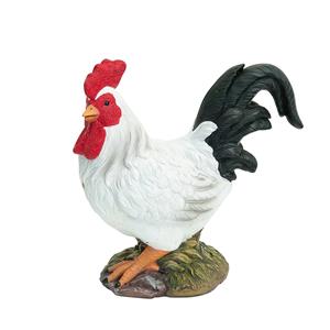 Tuscan Path 28cm Rooster Garden Statue