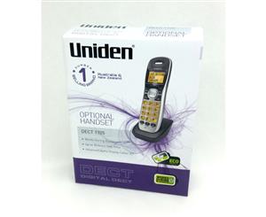 Uniden DECT1705 Additional Handset to Suit DECT17** Series Cordless Phones