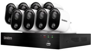 Uniden Guardian 8 Channel DVR Security System with 8 Wired Bullet Camera
