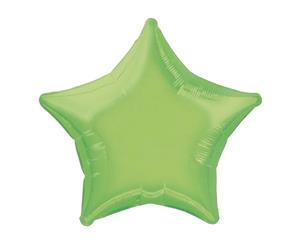 Unique Party 20 Inch Star Shaped Foil Balloon (Lime Green) - SG4978