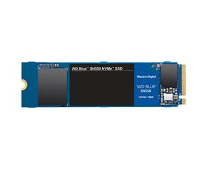 WD Blue SN550 500GB M.2 2280 NVMe SSD Up to 2400 MB/s Read up to 1750 MB/s Write 5 Year Warranty