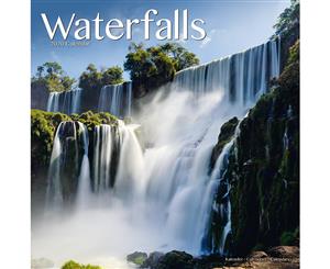 Waterfalls 2020 Wall Calendar - Closed Size  30 x 30 cm (12 x 12 Inches)