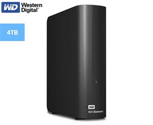 Western Digital Elements 4TB USB 3.0 External Hard Drive