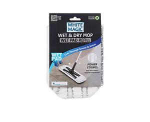 White Magic Wet & Dry Mop Wet Pad Refill