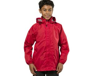 XTM Kid Unisex Active Jackets Stash Ii Kids Rain Jacket - Red