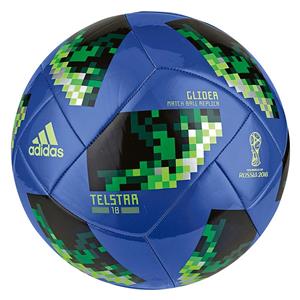 adidas Telstar 2018 Top Glider Soccer Ball Blue / Green 5