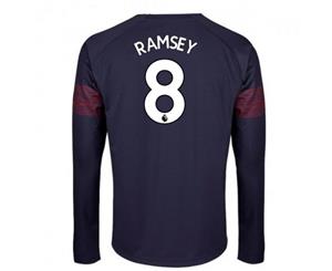 2018-2019 Arsenal Puma Away Long Sleeve Shirt (Ramsey 8)
