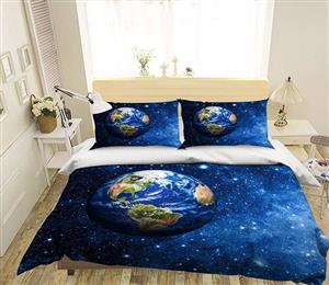 3D Space Earth 227 Bed Pillowcases Quilt