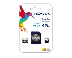 ADATA Premier 16GB SDHC UHS-I U1 Class 10 Memory Card