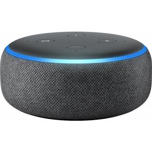 Amazon - Echo Dot (3rd Gen) Smart Speaker - Charcoal Fabric