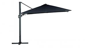 Apollo 300cm Square Cantilever Outdoor Umbrella - Black