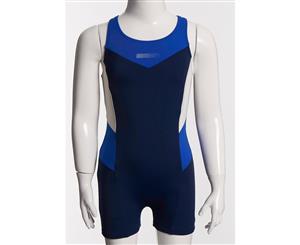 Aqua Perla- Girl - Racer -Blue - SPF50+ - Racing Swimwear