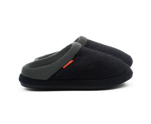 Archline Orthotic Slippers Slip On Moccasins - Charcoal Marle