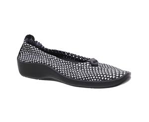 Arcopedico L14 Black/White Diamond Slip On Shoes