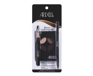Ardell Brow Defining Kit Make Up Palette Wax Grooming Pencil Brush Highlight