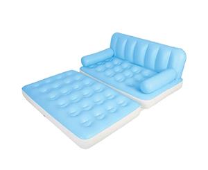 Bestway Inflatable 5 In 1 Multi-Functional Couch Blue