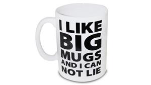 BigMouth I Like Big Mugs Gigantic Mug
