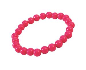 Bristol Novelty Unisex Adults Pop Art Bracelet (Pink) - BN1495