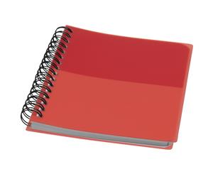 Bullet Colour Block A6 Notebook (Red) - PF710