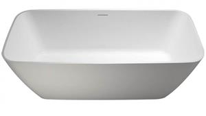 Clearwater Vicenza 1600mm Natural Stone Bath - Gloss