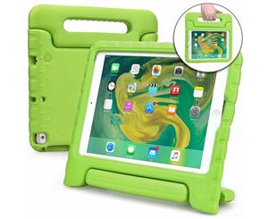 Cooper Dynamo [Rugged Kids Case] Protective Case for iPad 5th iPad 6th Generation iPad Air 2 Air 1 | Child Proof Cover with Stand Handle (Green)