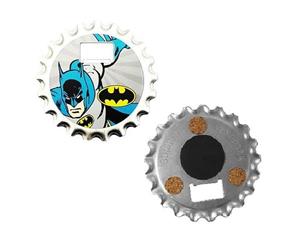 DC Comics Batman or Superman 3-in-1 Fridge Magnet Bottle Opener - Batman